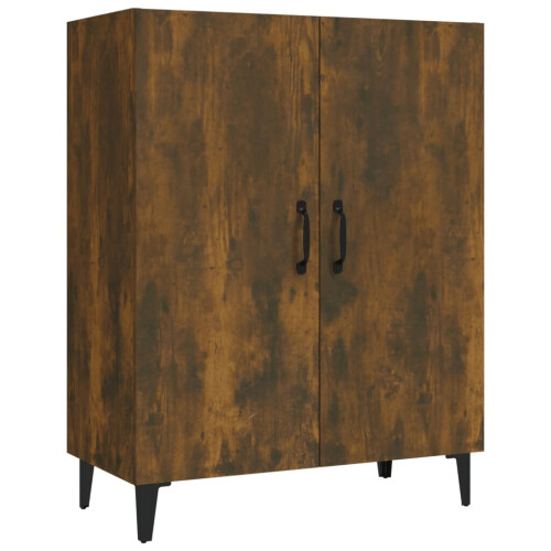 VidaXL (smoked oak) vidaXL Sideboard Console Cabinet Cupboard Storage Organiser Engineered Wood