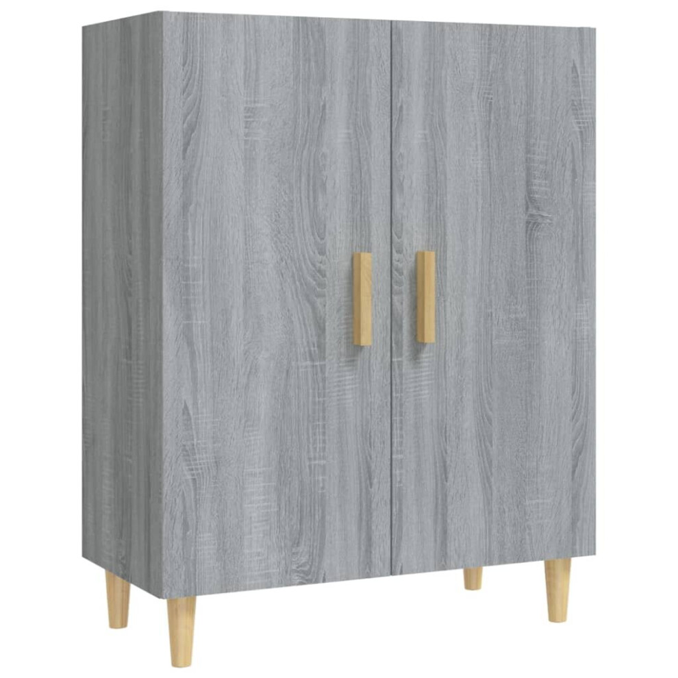 (grey sonoma) vidaXL Sideboard Engineered Wood Home Storage Cabinet Highboard Multi Colours