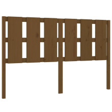 (honey brown, 155.5 x 4 x 100 cm) vidaXL Bed Headboard Home Bedroom Decorative Bed Header Panel Solid Wood Pine