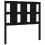 VidaXL (black, 95.5 x 4 x 100 cm) vidaXL Bed Headboard Home Bedroom Decorative Bed Header Panel Solid Wood Pine 1