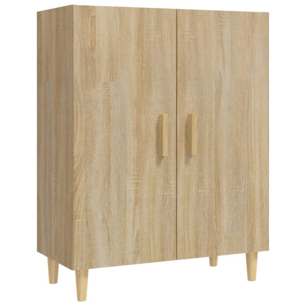 Vidaxl (Sonoma Oak) Sideboard Engineered Wood Home Storage Cabinet Highboard Multi Colours