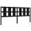 VidaXL (black, 205.5 x 4 x 100 cm) vidaXL Bed Headboard Home Bedroom Decorative Bed Header Panel Solid Wood Pine 1