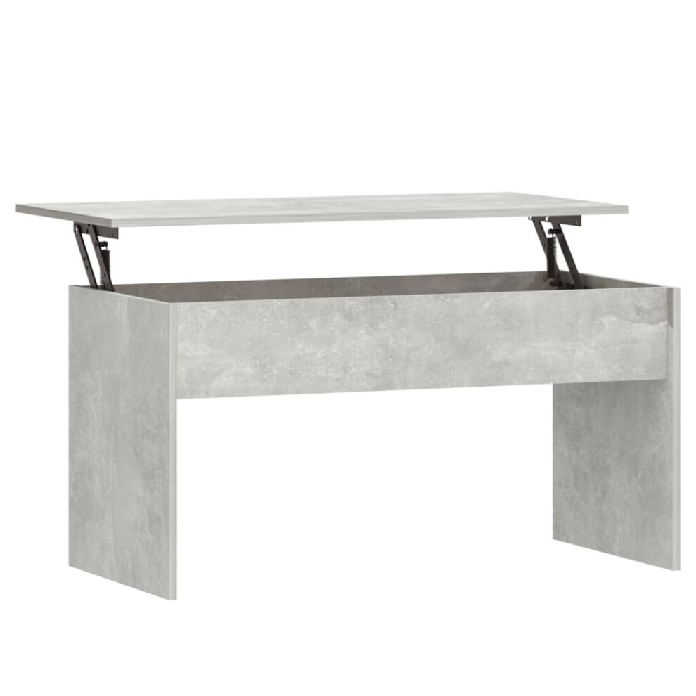 (concrete grey) vidaXL Coffee Table Engineered Wood Couch Centre Accent Table Multi Colours