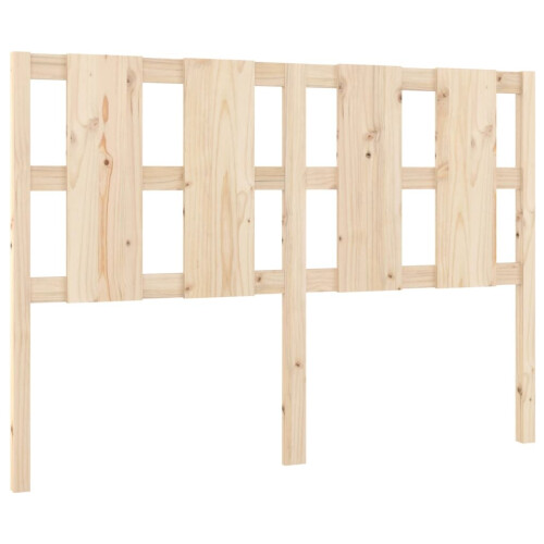 VidaXL (brown, 140.5 x 4 x 100 cm) vidaXL Bed Headboard Home Bedroom Decorative Bed Header Panel Solid Wood Pine