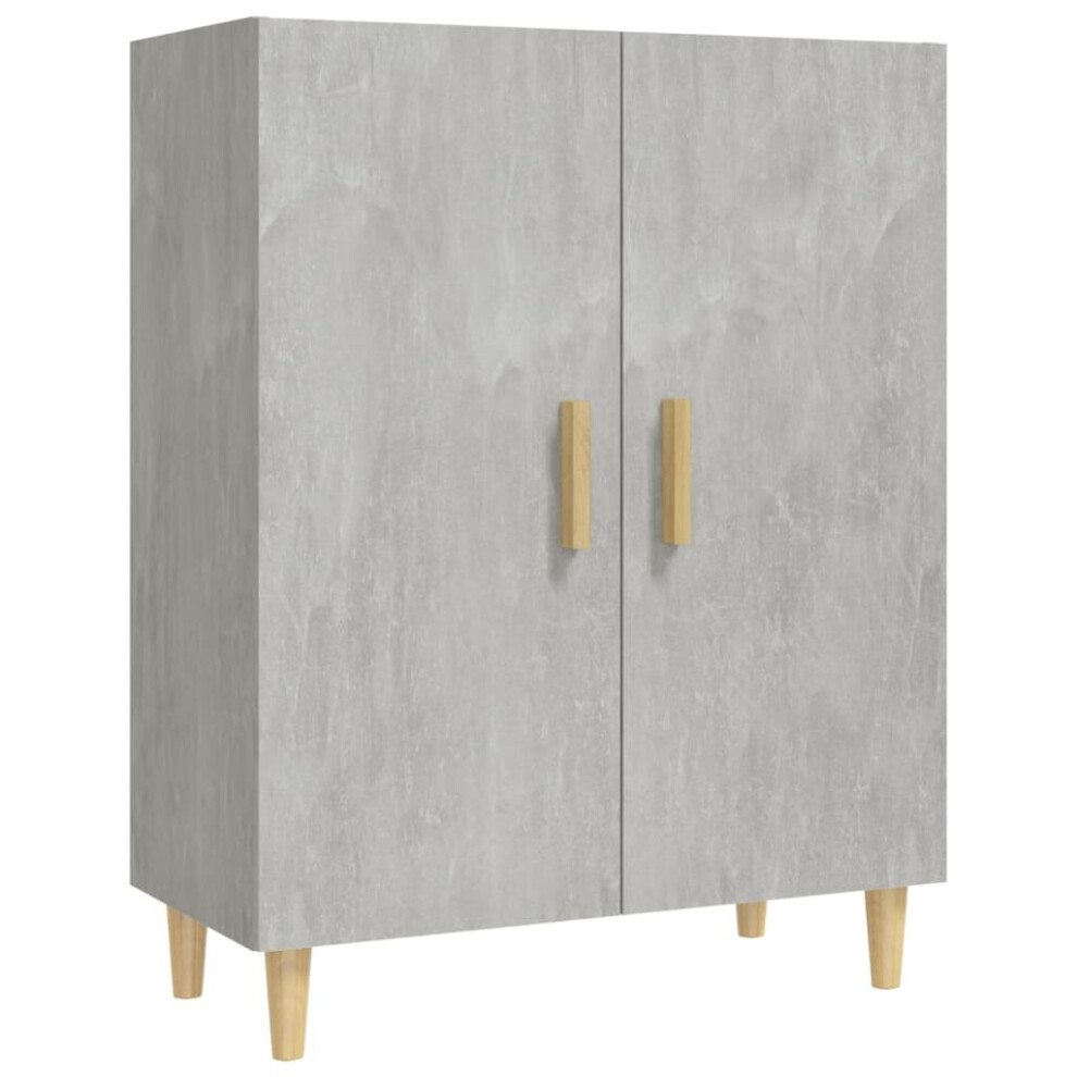 (concrete grey) vidaXL Sideboard Engineered Wood Home Storage Cabinet Highboard Multi Colours