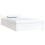 VidaXL (white, 90 x 190 cm) vidaXL Bed Frame with Drawers Bedroom Bedstead Bed Base Multi Colours/Sizes 3