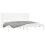 VidaXL (white, 180 x 200 cm) vidaXL Bed Frame Bed Base Bedstead Bedroom Mattress Foundation Solid Wood 3