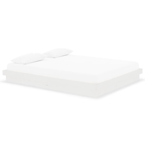 VidaXL (white, 160 x 200 cm) vidaXL Solid Wood Pine Bed Frame Wooden Home Platform Bed Multi Colours/Sizes
