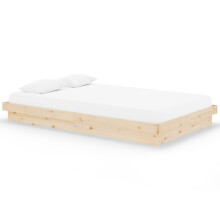(brown, 120 x 200 cm) vidaXL Solid Wood Pine Bed Frame Wooden Home Platform Bed Multi Colours/Sizes