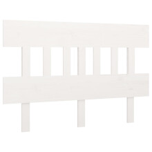 (white, 123.5 x 3 x 81 cm) vidaXL Solid Wood Pine Bed Headboard Home Bed Header Multi Colours Multi Sizes