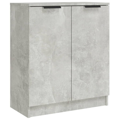 VidaXL (concrete grey) vidaXL 2x Sideboards Engineered Wood Storage Cabinet Cupboard Multi Colours 2