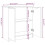 VidaXL (concrete grey) vidaXL 2x Sideboards Engineered Wood Storage Cabinet Cupboard Multi Colours 6