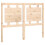 VidaXL (brown, 125.5 x 4 x 100 cm) vidaXL Bed Headboard Home Bedroom Decorative Bed Header Panel Solid Wood Pine 1