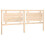 VidaXL (brown, 205.5 x 4 x 100 cm) vidaXL Bed Headboard Home Bedroom Decorative Bed Header Panel Solid Wood Pine 1