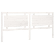 (white, 205.5 x 4 x 100 cm) vidaXL Bed Headboard Home Bedroom Decorative Bed Header Panel Solid Wood Pine