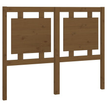 (honey brown, 125.5 x 4 x 100 cm) vidaXL Bed Headboard Home Bedroom Decorative Bed Header Panel Solid Wood Pine