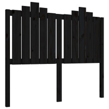 (black, 126 x 4 x 110 cm) vidaXL Bed Headboard Bedroom Bed Header Decorative Headboard Solid Wood Pine