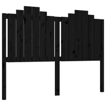 (black, 146 x 4 x 110 cm) vidaXL Bed Headboard Bedroom Bed Header Decorative Headboard Solid Wood Pine