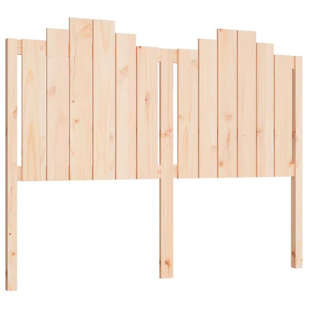 (brown, 141 x 4 x 110 cm) vidaXL Bed Headboard Bedroom Bed Header Decorative Headboard Solid Wood Pine