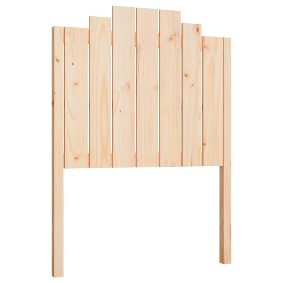 (brown, 81 x 4 x 110 cm) vidaXL Bed Headboard Bedroom Bed Header Decorative Headboard Solid Wood Pine