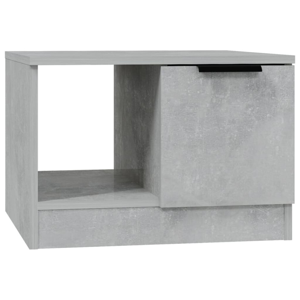 (concrete grey) vidaXL Coffee Table Engineered Wood Couch Sofa Side Center Table Multi Colours