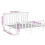 VidaXL (black, 200 x 200 cm) vidaXL Solid Wood Pine Bed Frame Wooden Bedstead Bed Base Multi Colours/Sizes 6