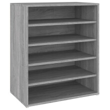 (grey sonoma) vidaXL Shoe Cabinet Shoe Storage Rack Organiser Shoe Cupboard Engineered Wood