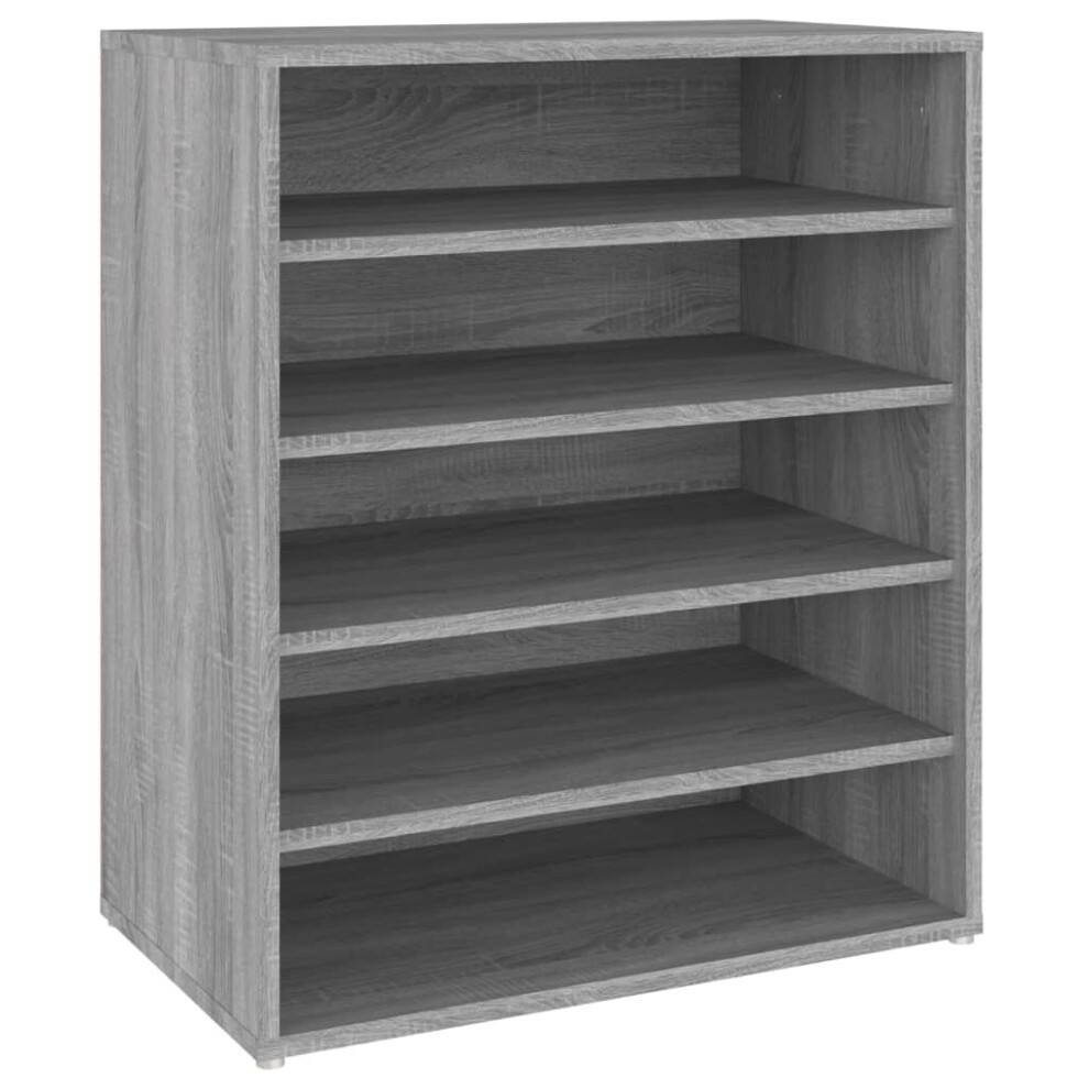 Vidaxl ( Sonoma) Shoe Cabinet Shoe Storage Rack Organiser Shoe Cupboard Engineered Wood Grey