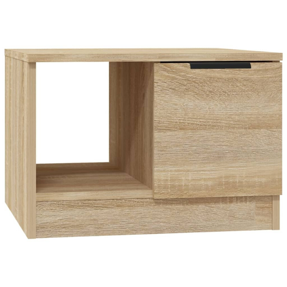 Vidaxl (Sonoma Oak) Coffee Table Engineered Wood Couch Sofa Side Center Table Multi Colours