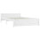 VidaXL (white, 150 x 200 cm) vidaXL Bed Frame with Drawers Bedroom Bedstead Bed Base Multi Colours/Sizes 5