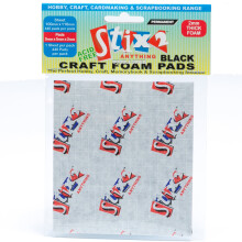 440 Black Craft Foam Sticky Pads - 5mm x 5mm x 2mm | Craft Adhesives