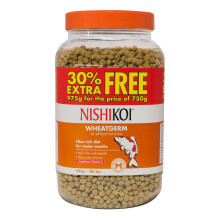 Nishikoi Wheatgerm 750g + 30% Fish Food Medium Pellet