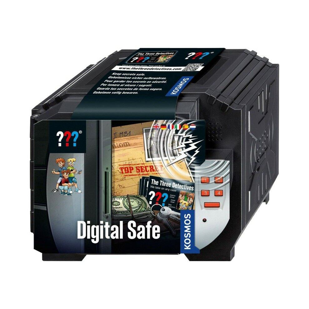 Kosmos Digital Safe, Code And Voice Alarm, Aged 8 Years, Mini Safe 4002051617004