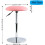 Pink Elegant 360 Rotating Adjustable Height Kitchen Pub Bar Stools UK 2