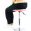 Pink Elegant 360 Rotating Adjustable Height Kitchen Pub Bar Stools UK 5