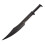 PLAYWELL BLACK POLYPROPYLENE FULL CONTACT WARRIOR SPARTAN SWORD 1