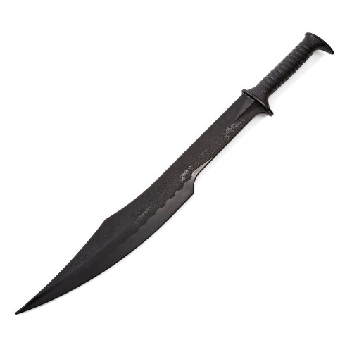 PLAYWELL BLACK POLYPROPYLENE FULL CONTACT WARRIOR SPARTAN SWORD