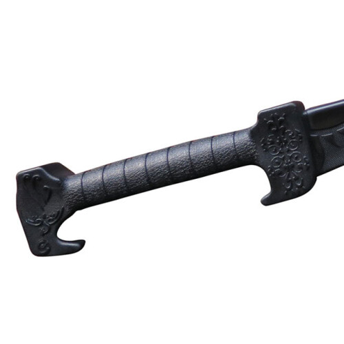 PLAYWELL BLACK POLYPROPYLENE FULL CONTACT WARRIOR SPARTAN SWORD - TT 2