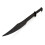PLAYWELL BLACK POLYPROPYLENE FULL CONTACT WARRIOR SPARTAN SWORD 2