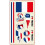 (France) World Cup Temporary Tattoo's - 32 Countries - 2 Pack 1