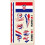 (Croatia) World Cup Temporary Tattoo's - 32 Countries - 2 Pack 1