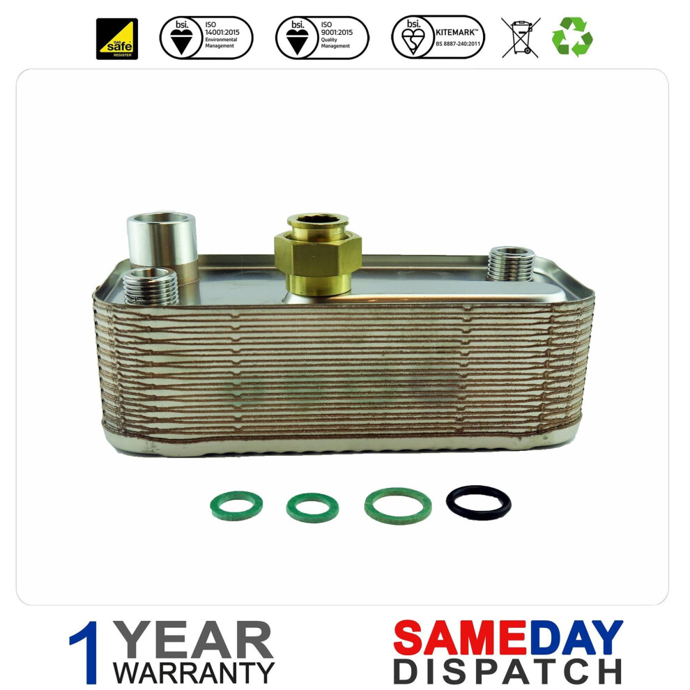 Hts Alpha Cd32c Boiler Dhw Plate Heat Exchanger (24 Pl) 1.018597