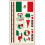 (Mexico) World Cup Temporary Tattoo's - 32 Countries - 2 Pack 1