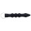 PLAYWELL BLACK POLYPROPYLENE KOBUTAN KEY CHAIN 1