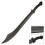 PLAYWELL BLACK POLYPROPYLENE KUNG FU BROADSWORD 33" 1