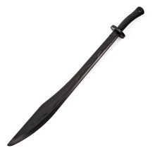 PLAYWELL BLACK POLYPROPYLENE KUNG FU BROADSWORD - 37"- TT