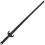 PLAYWELL BLACK POLYPROPYLENE LION HEAD TAI CHI DAITO SWORD 1
