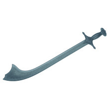 PLAYWELL BLACK POLYPROPYLENE NEPALESE KORA SWORD