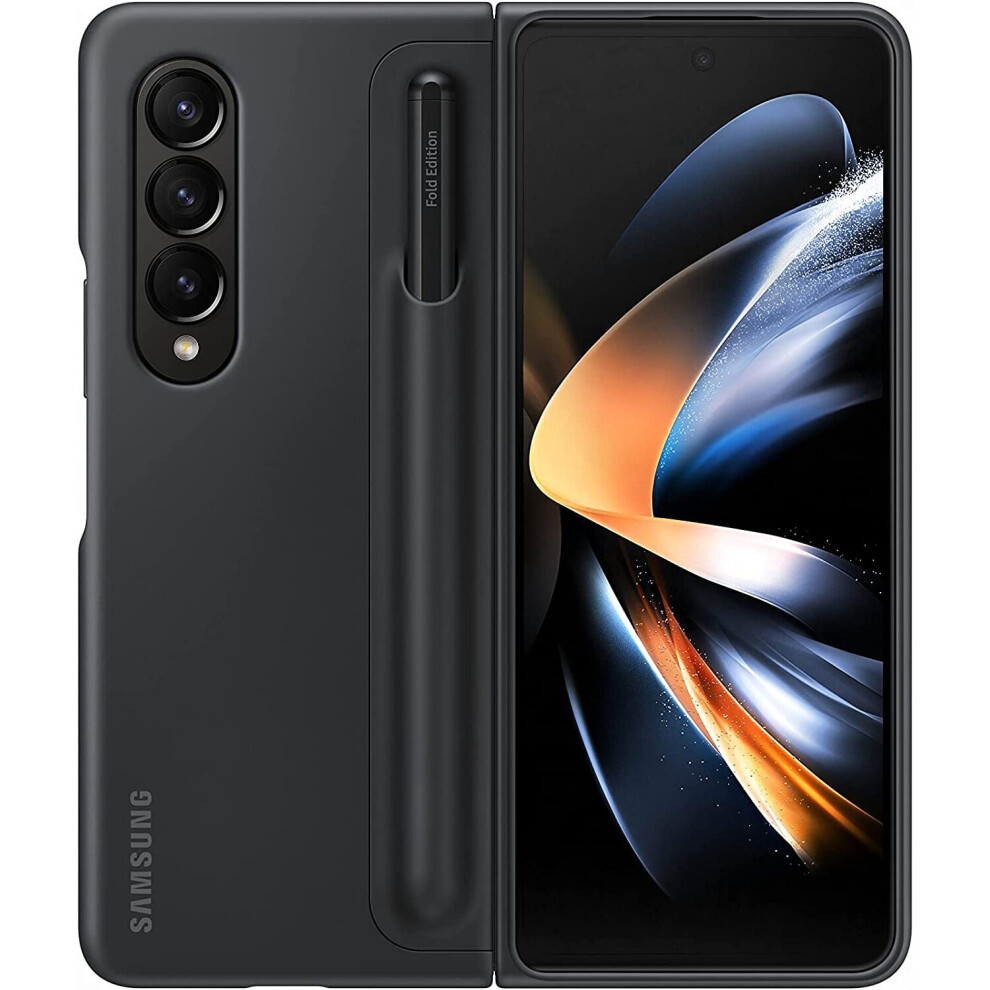 Samsung Official Galaxy Z Fold4 Standing Cover With S Pen - Black