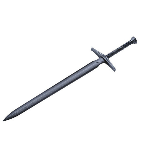 PLAYWELL BLACK POLYPROPYLENE KING ARTHUR' EXCALIBUR LONG SWORD V1- 45.7"